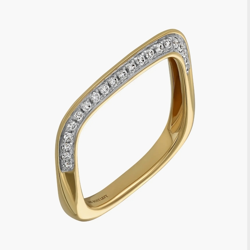 Elegant Gold and Silver Ring